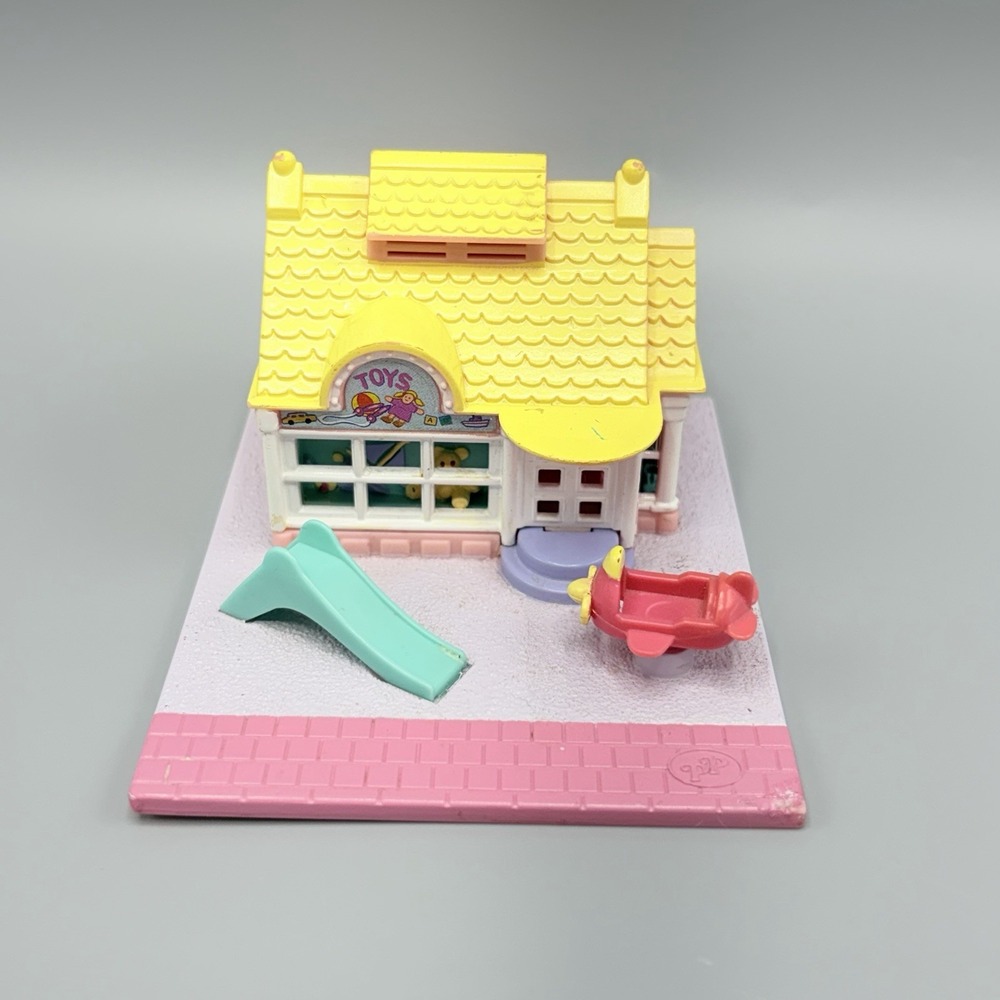 Vintage POLLY POCKET 1993 Toy Shop BLUEBIRD TOYS Pollyville No Figures
